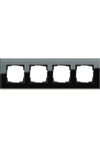 GIRA Abdeckrahmen 4f Esprit G Schwarz