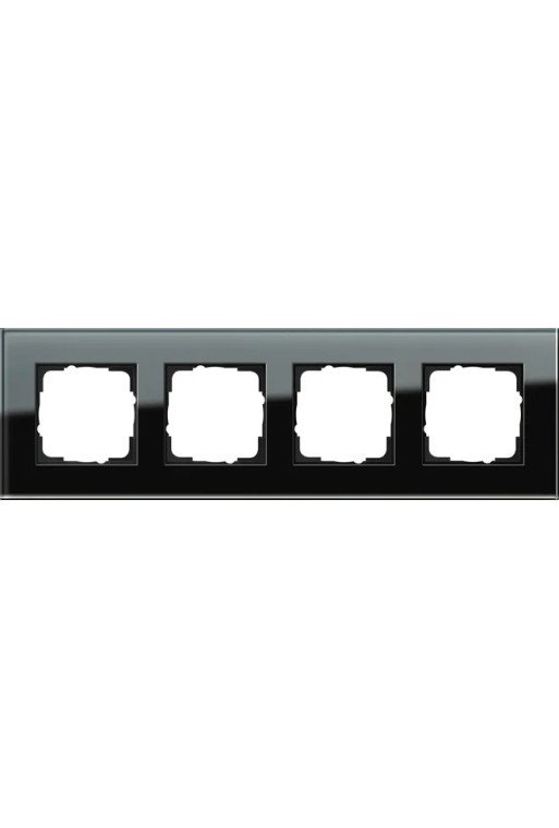 GIRA Abdeckrahmen 4f Esprit G Schwarz