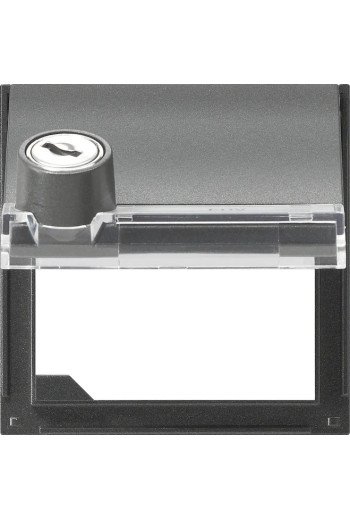 GIRA Adapterrahmen KD Schloss sortiert + BSF Gira TX_44 (WG UP) Anthrazit