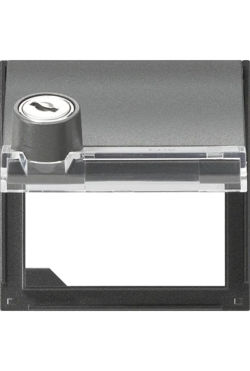 GIRA Adapterrahmen KD Schloss sortiert + BSF Gira TX_44 (WG UP) Anthrazit