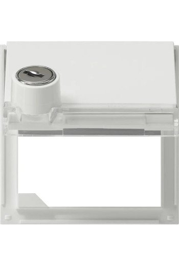 GIRA Adapterrahmen KD Schloss sortiert + BSF Gira TX_44 (WG UP) Reinweiß