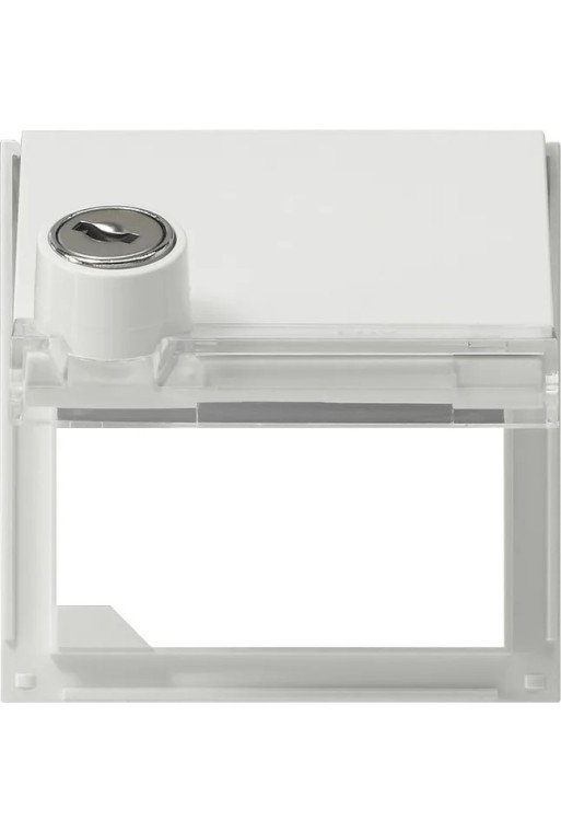GIRA Adapterrahmen KD Schloss sortiert + BSF Gira TX_44 (WG UP) Reinweiß