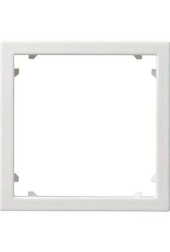 GIRA Adapterrahmen quadr. 45 x 45 mm System 5 5 Reinweiß m