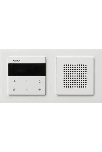GIRA UP-Radio IP Lautsprecher + Rahmen E2 Gir a E2