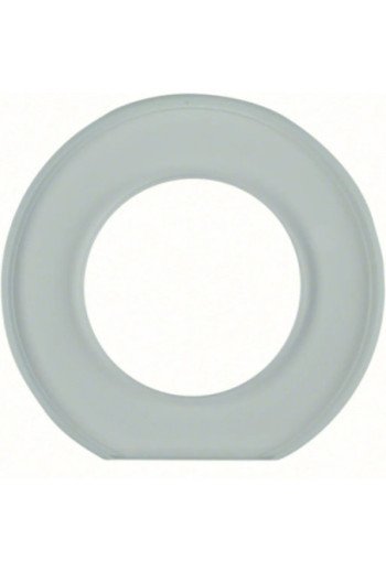 HAGER Glasendrahmen 1fach Serie Glas klar