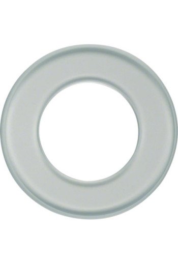 HAGER Glasrahmen 1fach Serie Glas klar