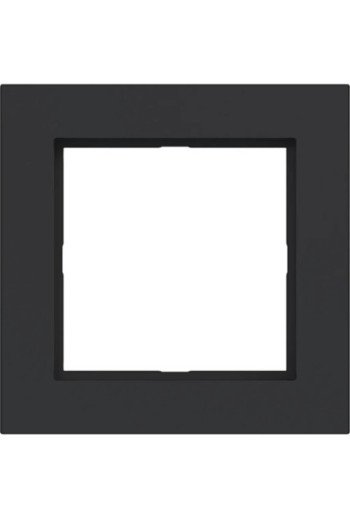 HAGER LED-Rahmen 1fach A.1 nachtschwarz matt