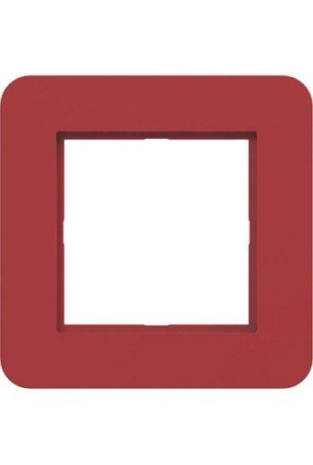HAGER Rahmen 1fach C.8 rot glänzend