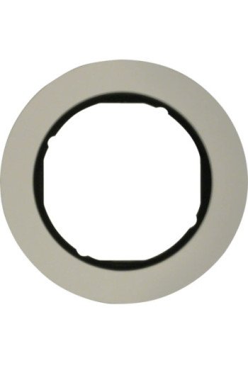 HAGER Rahmen 1fach R.Classic Alu schw