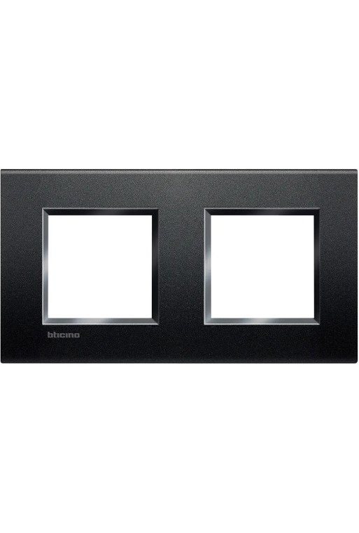 BTICINO Abdeckrahmen LIVINGLIGHT: 2-fach