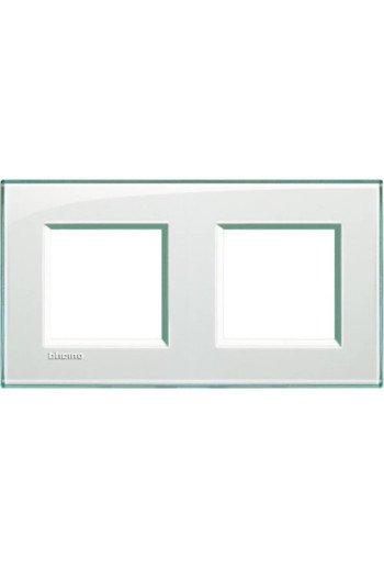 BTICINO Abdeckrahmen LIVINGLIGHT: 2-fach