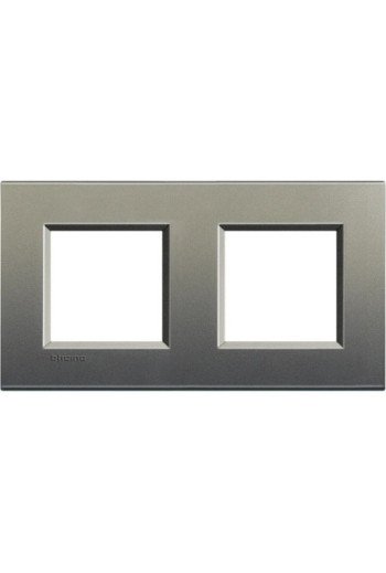 BTICINO Abdeckrahmen LIVINGLIGHT: 2-fach