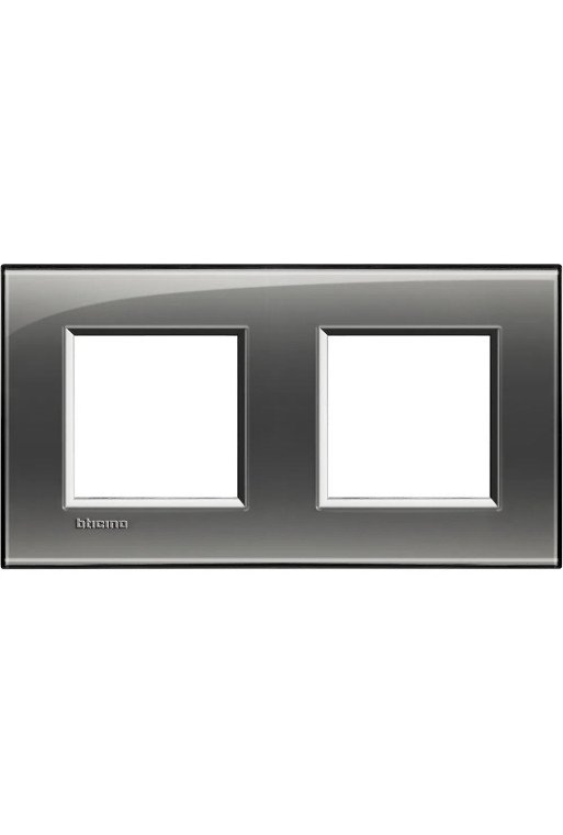 BTICINO Abdeckrahmen LIVINGLIGHT: 2-fach