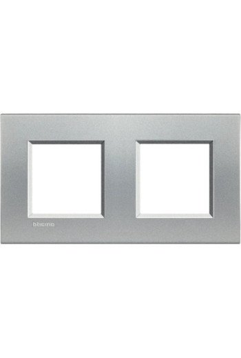 BTICINO Abdeckrahmen LIVINGLIGHT: 2-fach