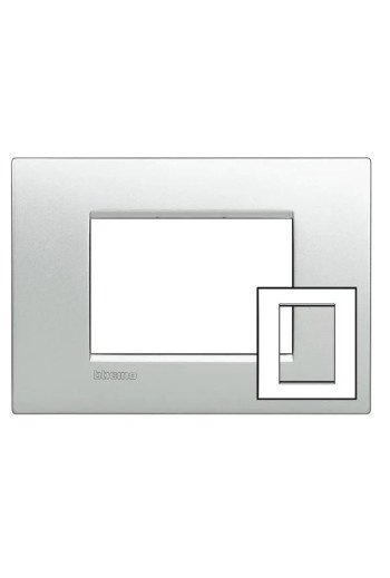 BTICINO Abdeckrahmen LIVINGLIGHT AIR: 3+3 Module 