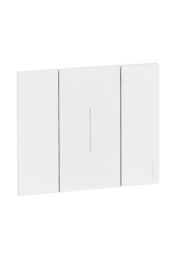 BTICINO LivingNow Abdeckrahmen 2-modulig in der Farbausführung White