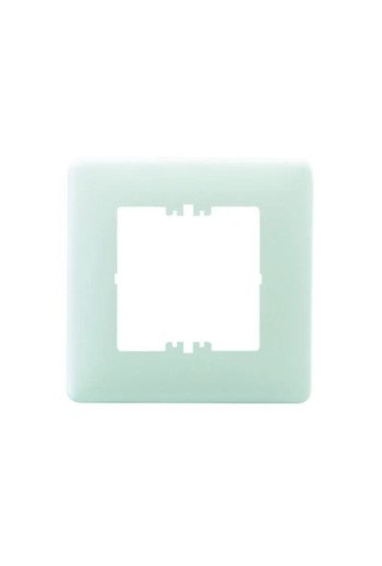 RUTENBECK Rahmen 1fach für 50 x 50 mm Zentralstücke perlweiss