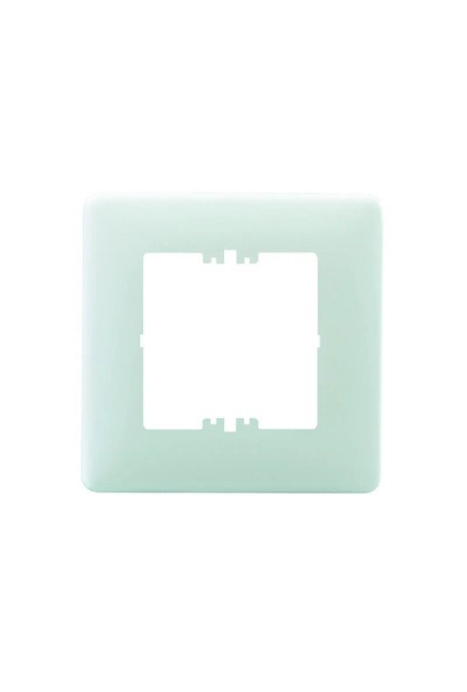 RUTENBECK Rahmen 1fach für 50 x 50 mm Zentralstücke perlweiss