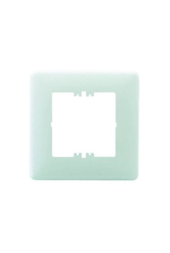 RUTENBECK Rahmen 1fach für 50 x 50 mm Zentralstücke reinweiss