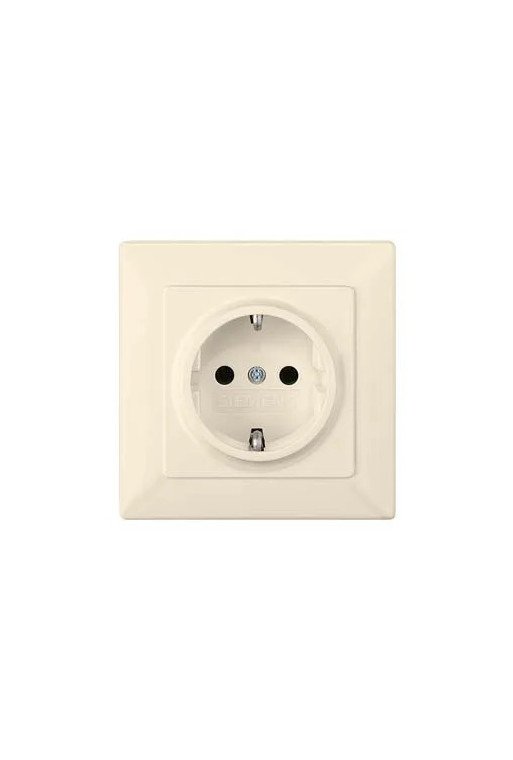 SIEMENS DELTA line Abdeckungplatte mit erhoehtem Beruehrungsschutz Vollplatte 80x 80mm .