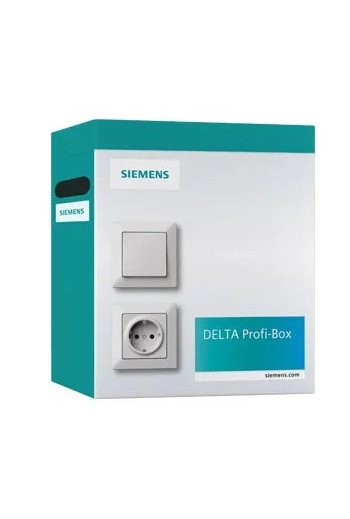 SIEMENS DELTA PROFIBOX mit 100 Univeralschalter und 100 Wippen neutral