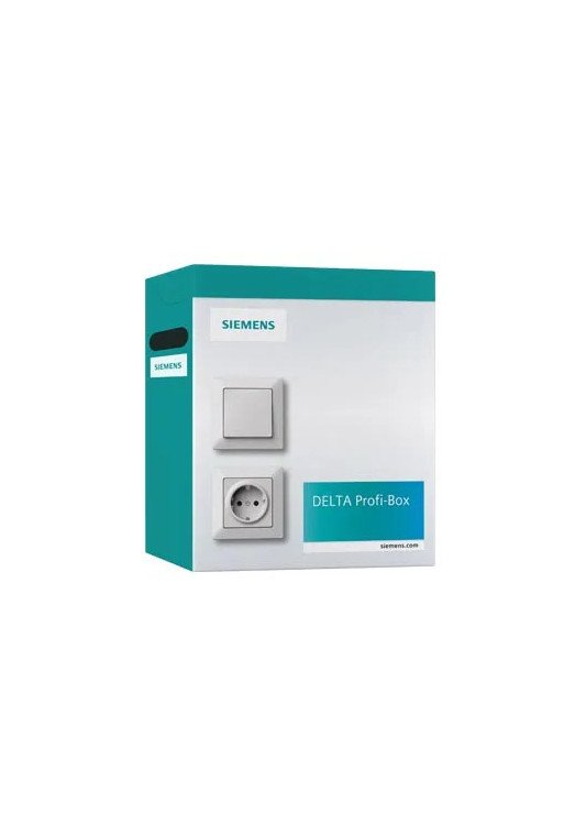 SIEMENS DELTA PROFIBOX mit 100 Univeralschalter und 100 Wippen neutral