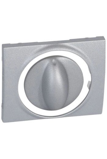 LEGRAND Abdeckung Dreh- u.Zeitschalter Galea sof t aluminium