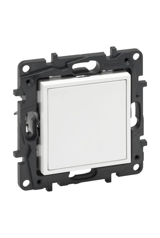 LEGRAND Niloe Step Mosaic-Adapter/Blindabdeckung Farbe: Ultraweiß