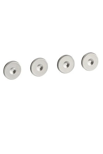 LEGRAND Schraubenabdeckung 4 Stück Soliroc IP55 IK10 grau