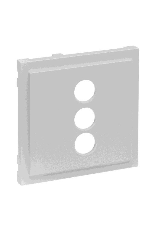 LEGRAND SEANO Abdeckung für 3-fach RCA (Cinch)-A nschlussdose