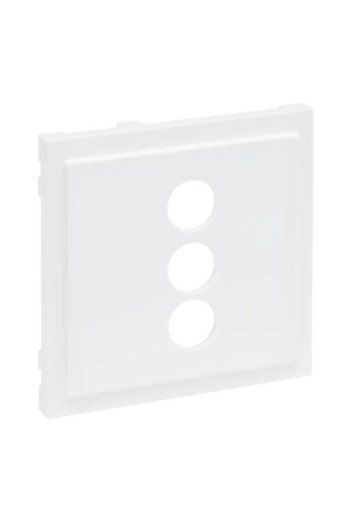 LEGRAND SEANO Abdeckung für 3-fach RCA (Cinch)-A nschlussdose