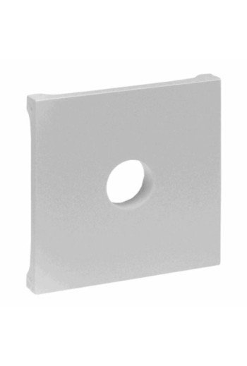 LEGRAND SEANO Abdeckung für Anschlussdose F-Typ in der Farbausführung Aluminium lackiert