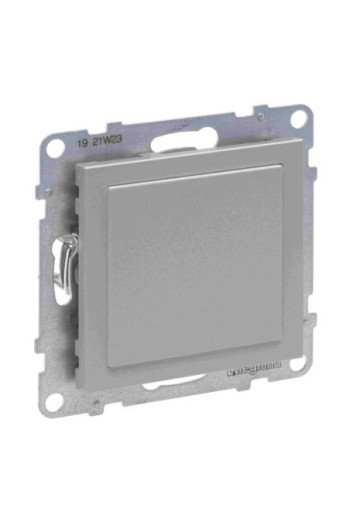 LEGRAND SEANO Blindabdeckung & Mosaic-Adapter in der Farbausführung Aluminium lackiert