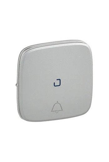 LEGRAND Valena Allure Wippe Glockensymbol Farbe: Aluminium