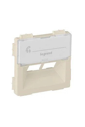 LEGRAND Valena Life Abdeckung für Rutenbeck 2xRJ 45