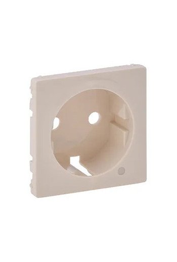 LEGRAND Valena Life Abdeckung Schutzkontaktsteck dose LED Farbe: Mandelweiß