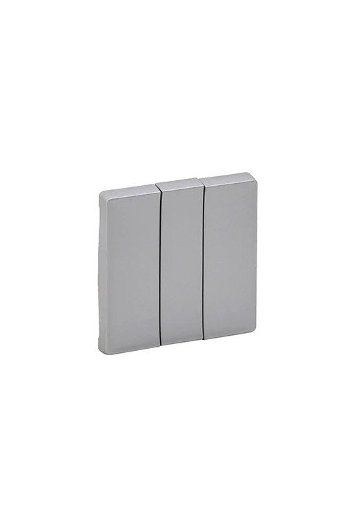 LEGRAND Valena Life Wippe 3-fach Schalter Farbe: Aluminium