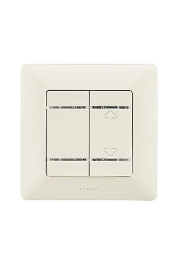 LEGRAND Valena Life Wippe MyHome 1-m AUF-AB mand elweiss