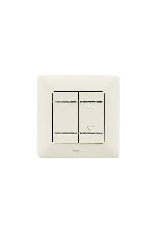 LEGRAND Valena Life Wippe MyHome 1-m AUF-AB mand elweiss