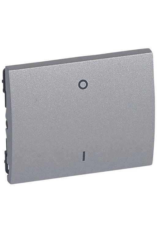 LEGRAND Wippe Aus mit Aufdruck ''0/1'' Galea sof t aluminium
