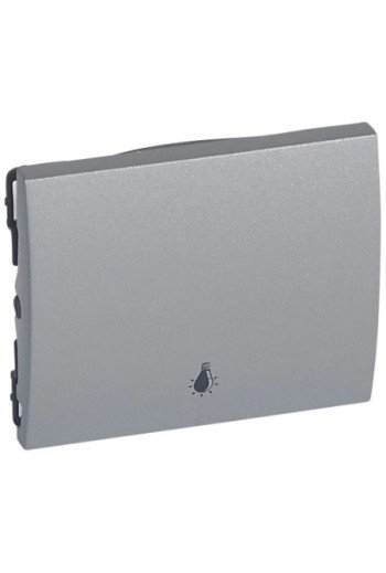 LEGRAND Wippe Symbol Lampe" Galea soft aluminium "