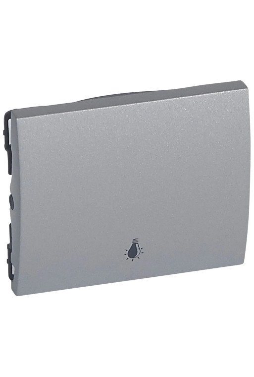 LEGRAND Wippe Symbol Lampe" Galea soft aluminium "
