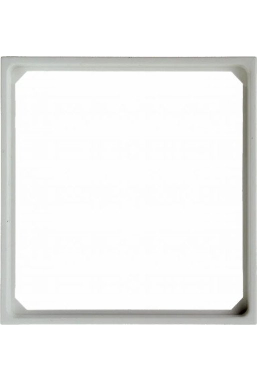 BERKER Adapterring für Zentralstück 50 x 50 mm S.1 polarweiß