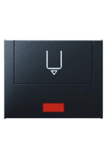 BERKER K.1 Hotelcard-Abdeckung anthrazit matt