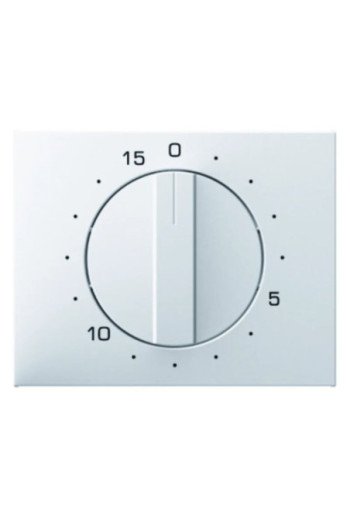 BERKER K.1 Zentralstück für 15Min. Uhr polarweiß