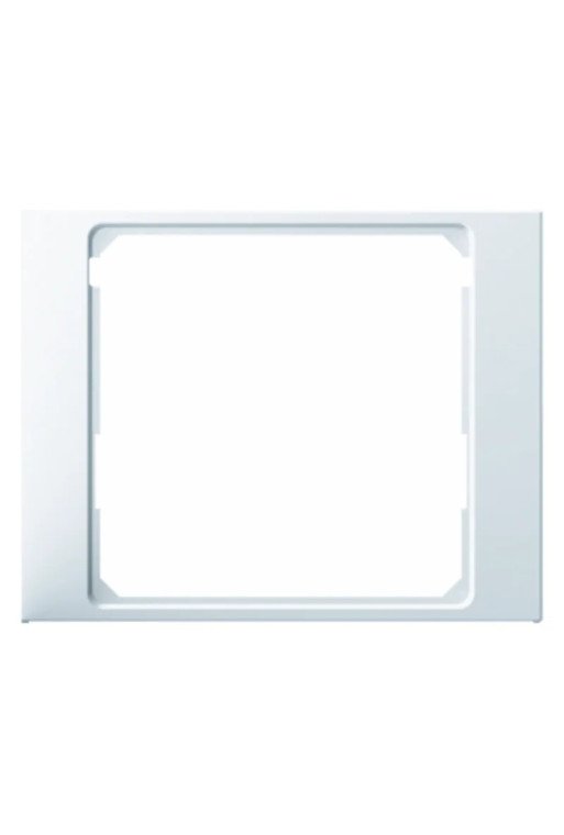 BERKER K.1 Zwischenring für 50 x 50 mm Zentralstücke polarweiß glänzend