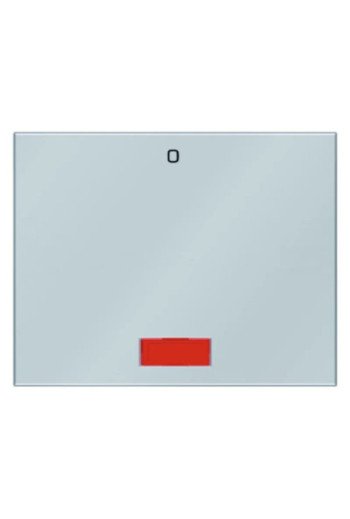 BERKER K.5 Wippe mit roter Linse und Aufdruck 0