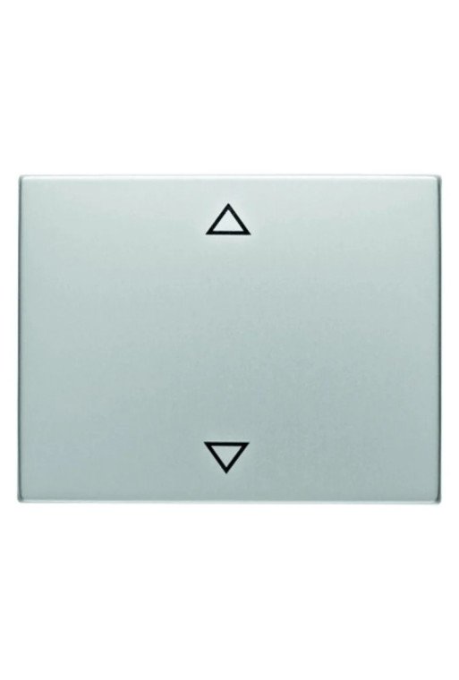 BERKER K.5 Wippe mit Symbolaufdruck Pfeile Aluminium