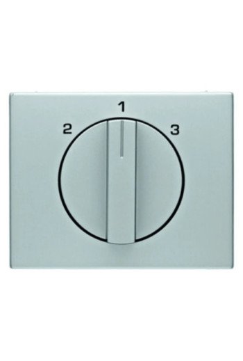 BERKER K.5 Zentralstück für 3-Stufenschalter Aluminium