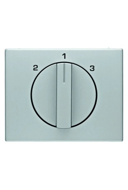 BERKER K.5 Zentralstück für 3-Stufenschalter Aluminium